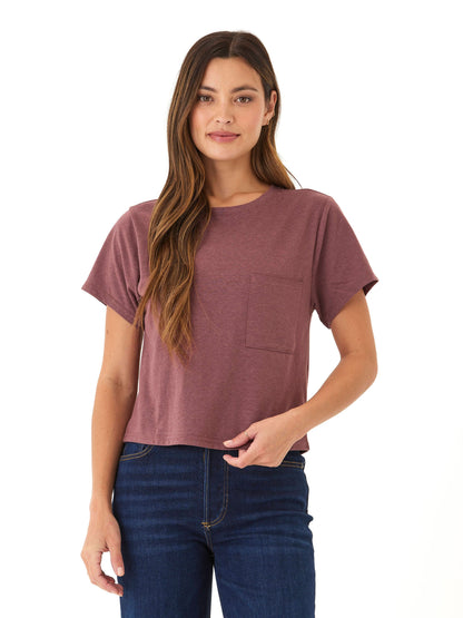 Core Triblend Jersey Pocket Tee