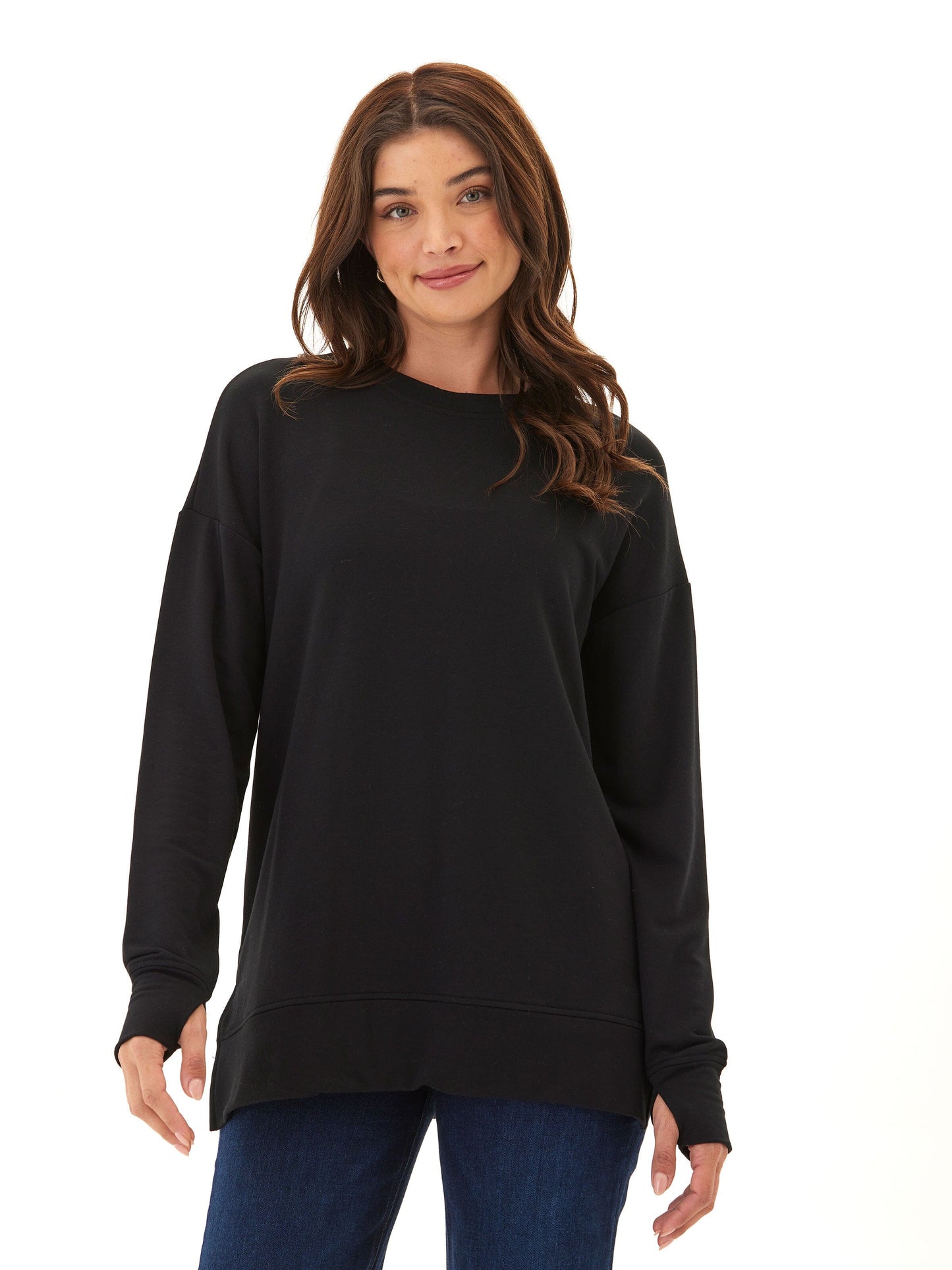 Mariah Modal Terry Tunic Top