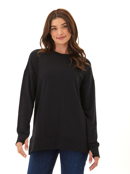 Mariah Modal Terry Tunic Top