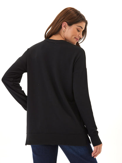 Mariah Modal Terry Tunic Top