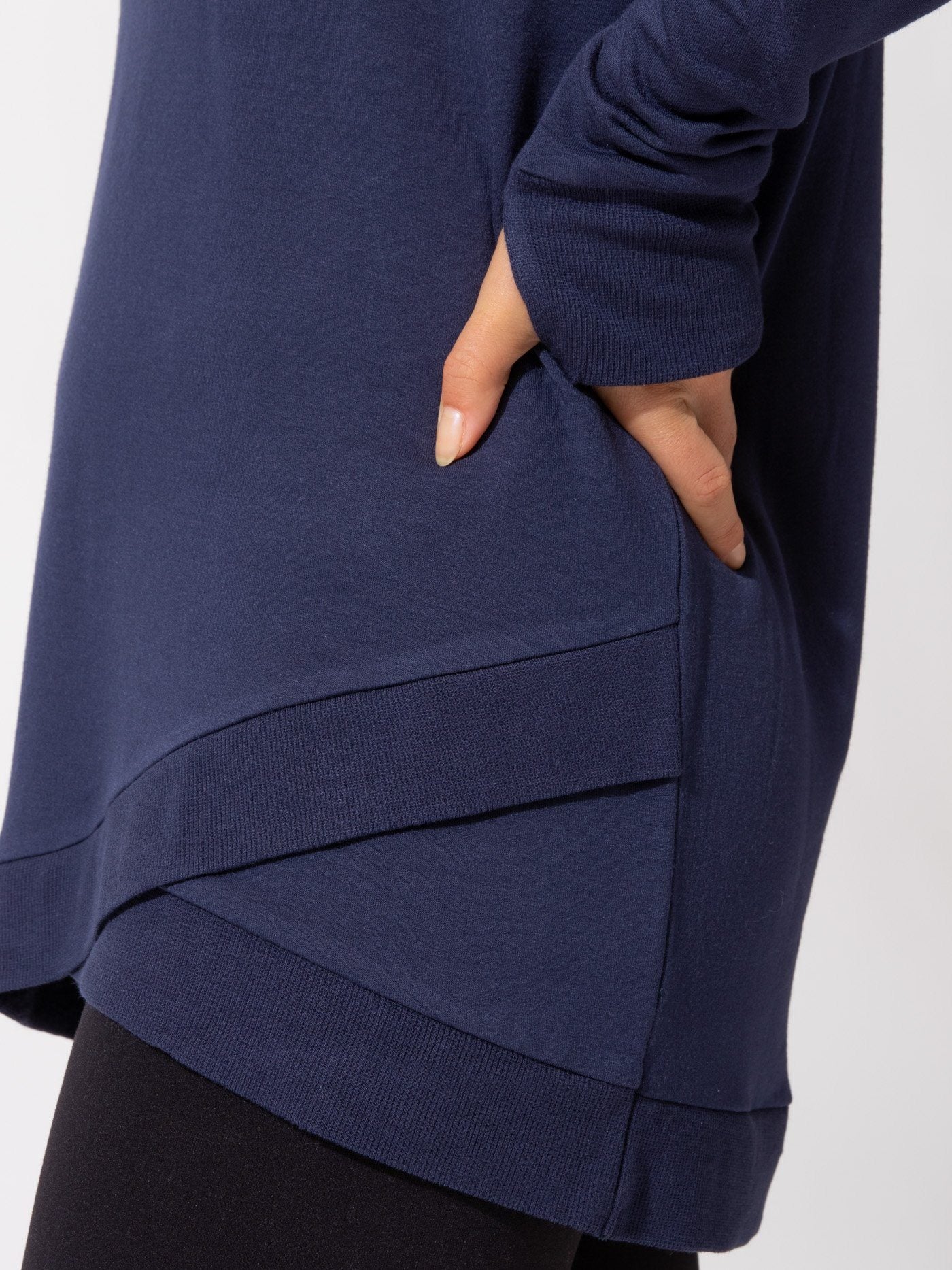Leanna Feather Fleece Tunic