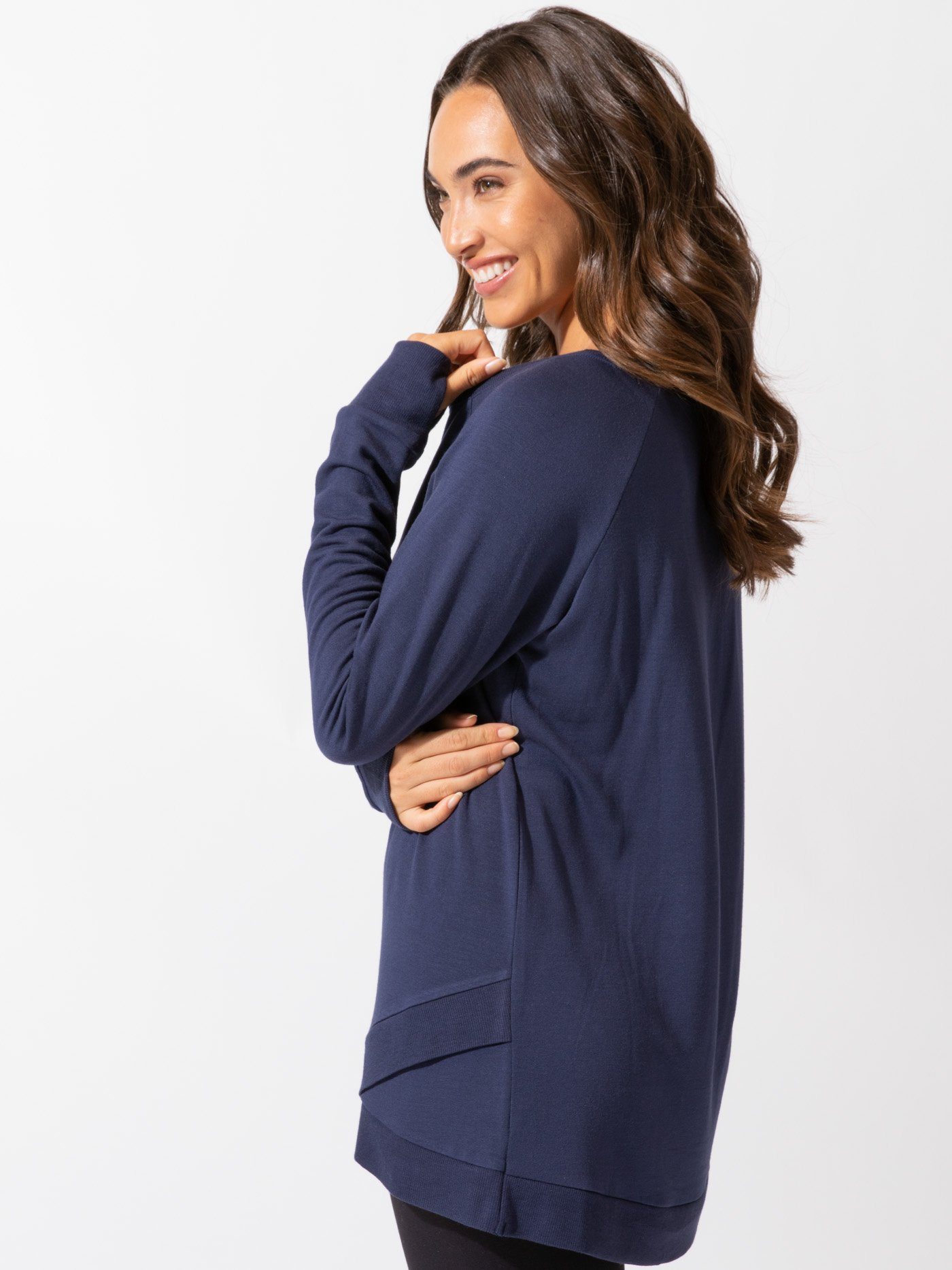 Leanna Feather Fleece Tunic
