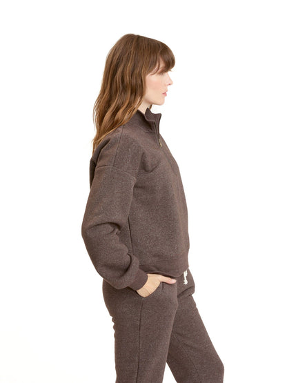 Constance Tribend Fleece Half Zip Pullover