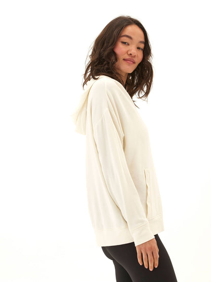 Raya Feather Fleece Pullover Hoodie