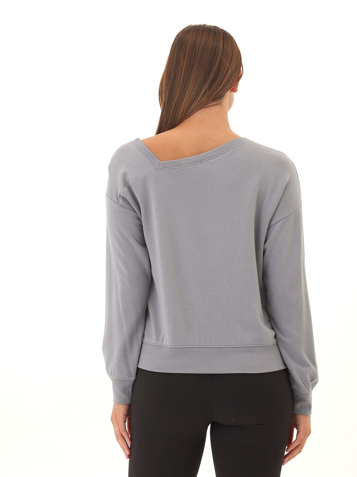 Merida Feather Fleece Asymmetrical Pullover
