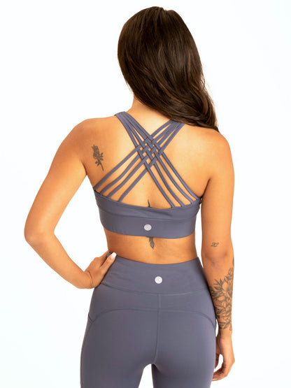 Strappy Sports Bra