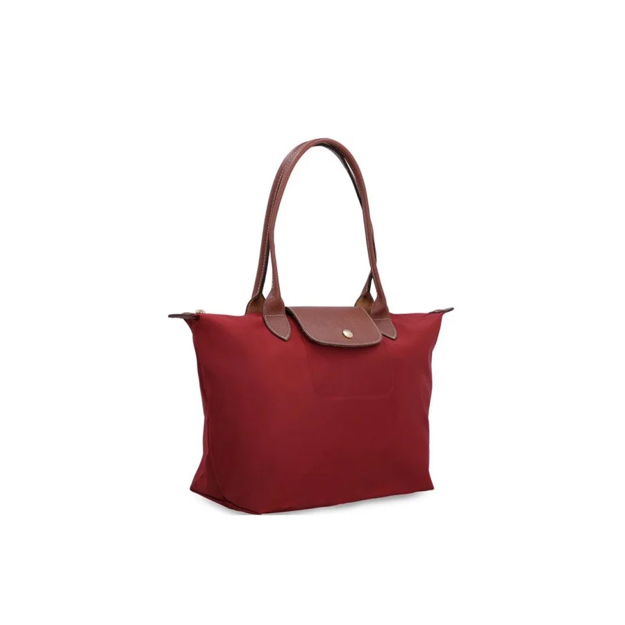 Le Pliage Original Tote bag Burgundy - Recycled canvas