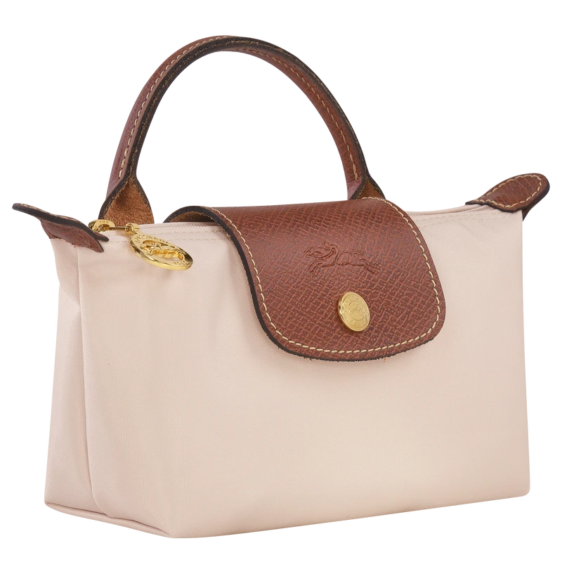 Le Pliage Original Pouch with handle Paper - Recycled canvas