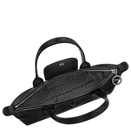 Le Pliage Xtra M Shoulder bag Black - Leather