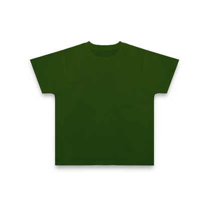 300 GSM 'Army Green' Standard Tee