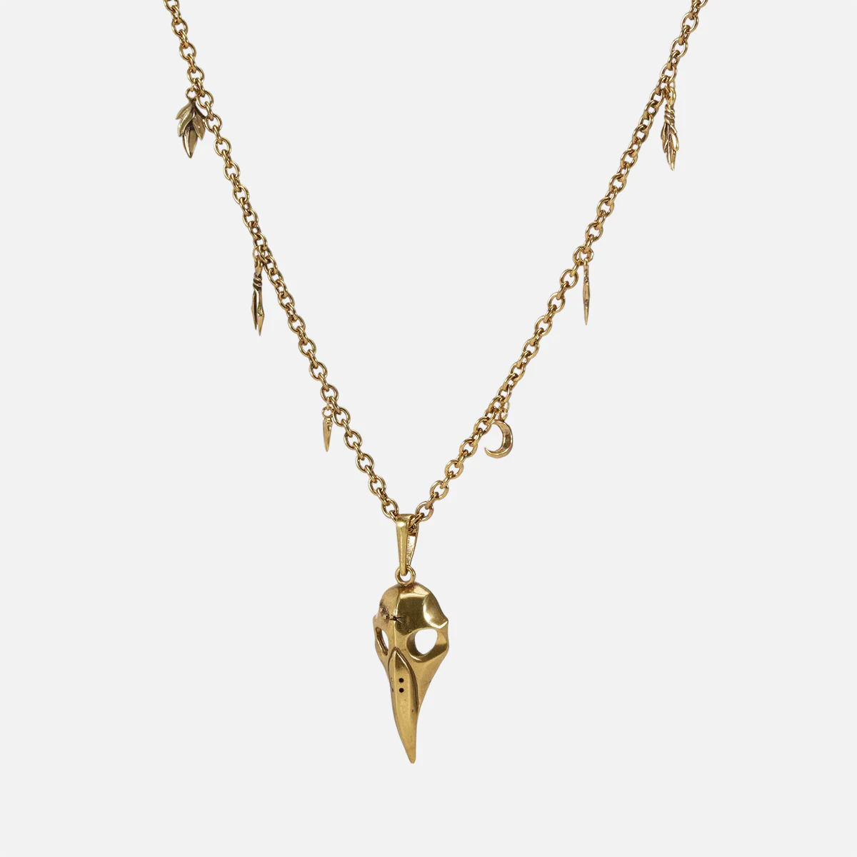 AUGUR SKULL NECKLACE