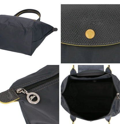 Le Pliage Original Tote bag Anniversary Gunmetal Gray - Recycled canvas