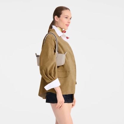 Le Pliage Xtra M Shoulder bag Paper - Leather