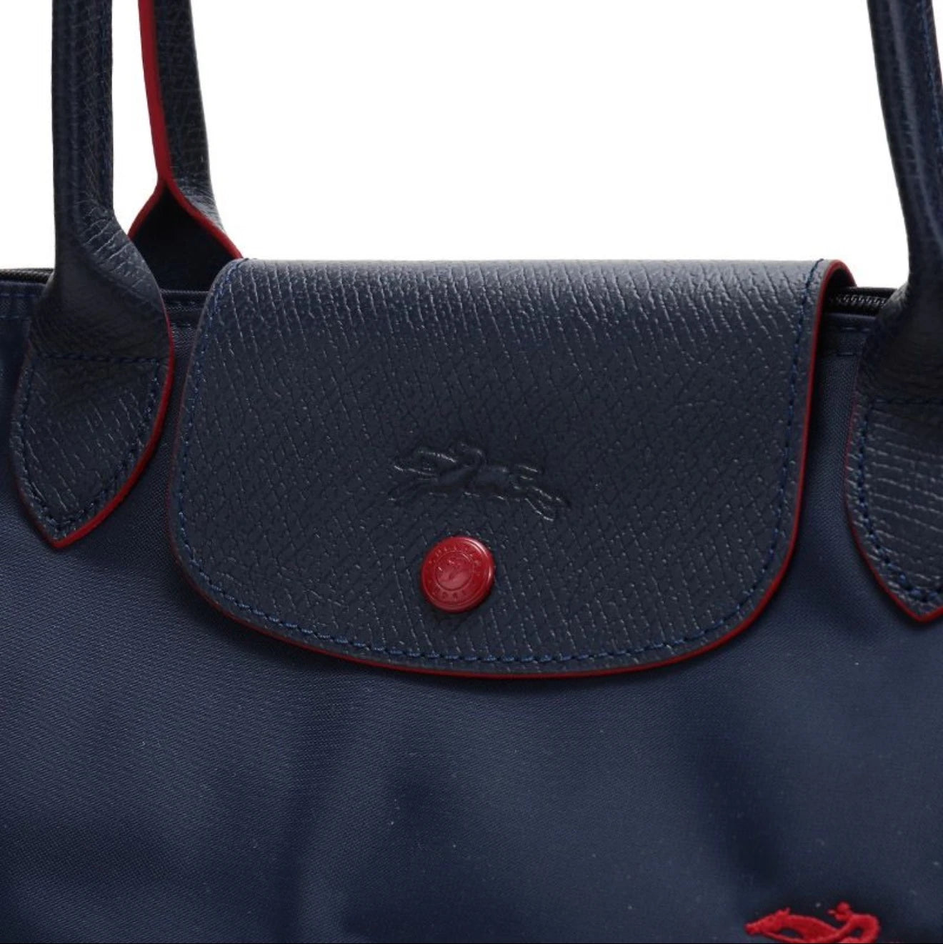 Le Pliage Original Tote bag Anniversary Navy Blue - Recycled canvas