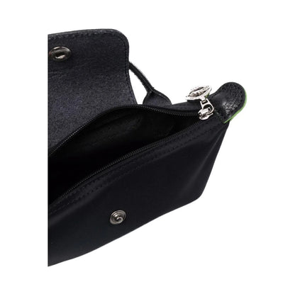 Le Pliage Original Pouch with handle Eco-Friendly Black - Recycled canvas