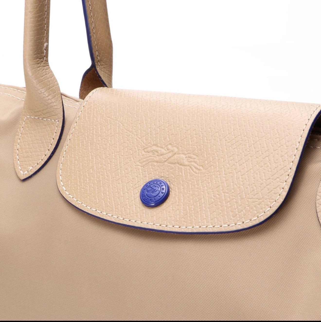 Le Pliage Original Tote bag Anniversary Khaki Brown - Recycled canvas