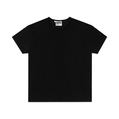'Terrain' Black Slub Tee