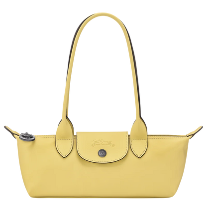 Le Pliage Xtra M Shoulder bag Lime - Leather