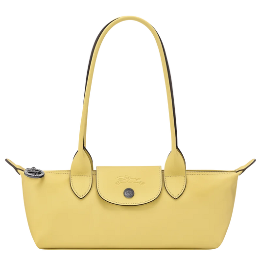 Le Pliage Xtra M Shoulder bag Lime - Leather