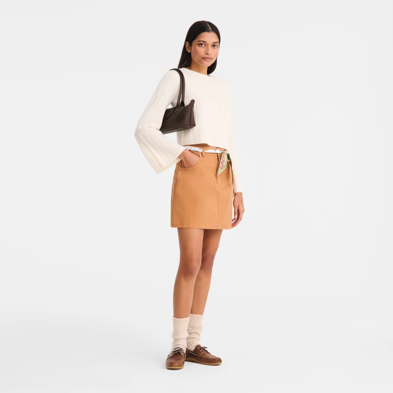 Le Pliage Xtra M Shoulder bag Mocha - Leather