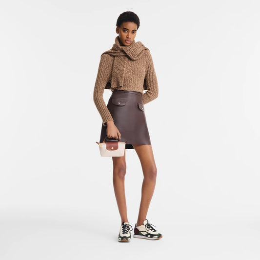 Le Pliage Original Pouch with handle Paper - Recycled canvas