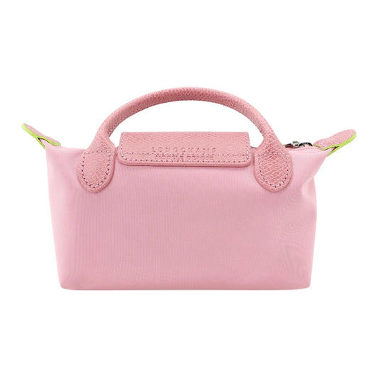 Le Pliage Original Pouch with handle Petal Pink - Recycled canvas