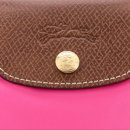 Le Pliage Original Pouch with handle Barbie Pink - Recycled canvas