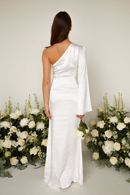 Rosie Maxi Bridesmaid Dress - Matte Ivory