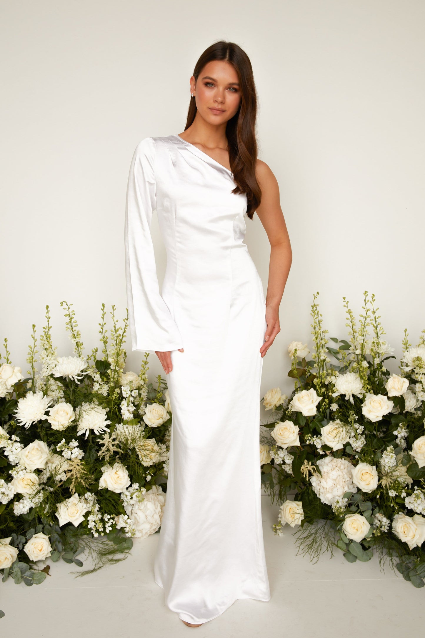 Rosie Maxi Bridesmaid Dress - Matte Ivory