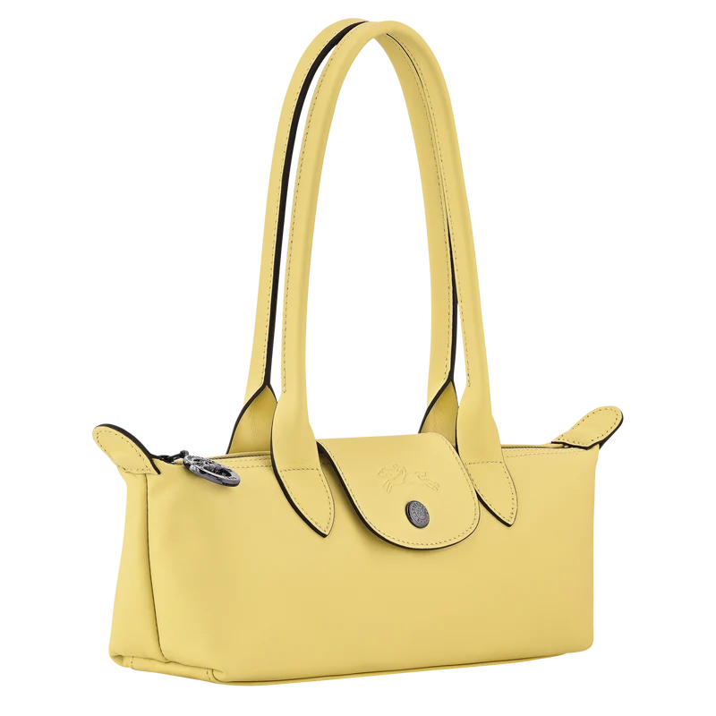 Le Pliage Xtra M Shoulder bag Lime - Leather