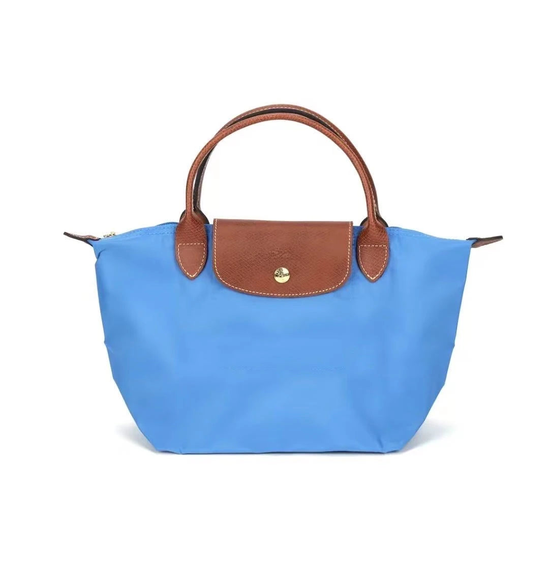 Le Pliage Original Tote bag Diamond Blue - Recycled canvas