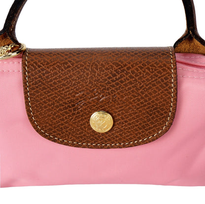 Le Pliage Original Pouch with handle Marshmallow Pink - Recycled canvas