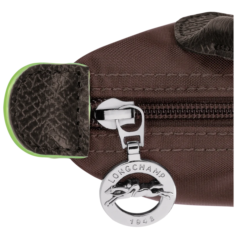 Le Pliage Original Pouch with handle Mocha - Recycled canvas