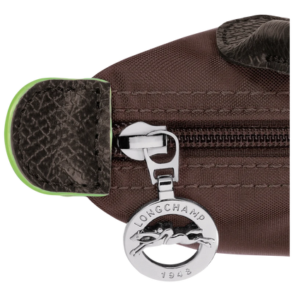 Le Pliage Original Pouch with handle Mocha - Recycled canvas