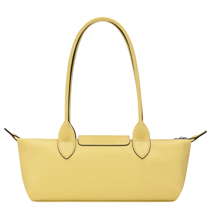 Le Pliage Xtra M Shoulder bag Lime - Leather
