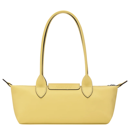 Le Pliage Xtra M Shoulder bag Lime - Leather
