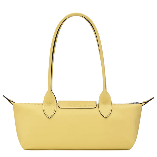 Le Pliage Xtra M Shoulder bag Lime - Leather