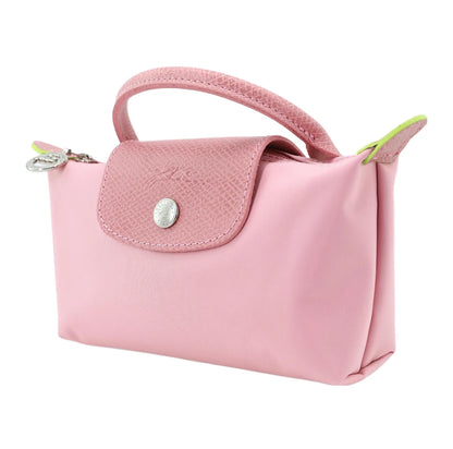 Le Pliage Original Pouch with handle Petal Pink - Recycled canvas