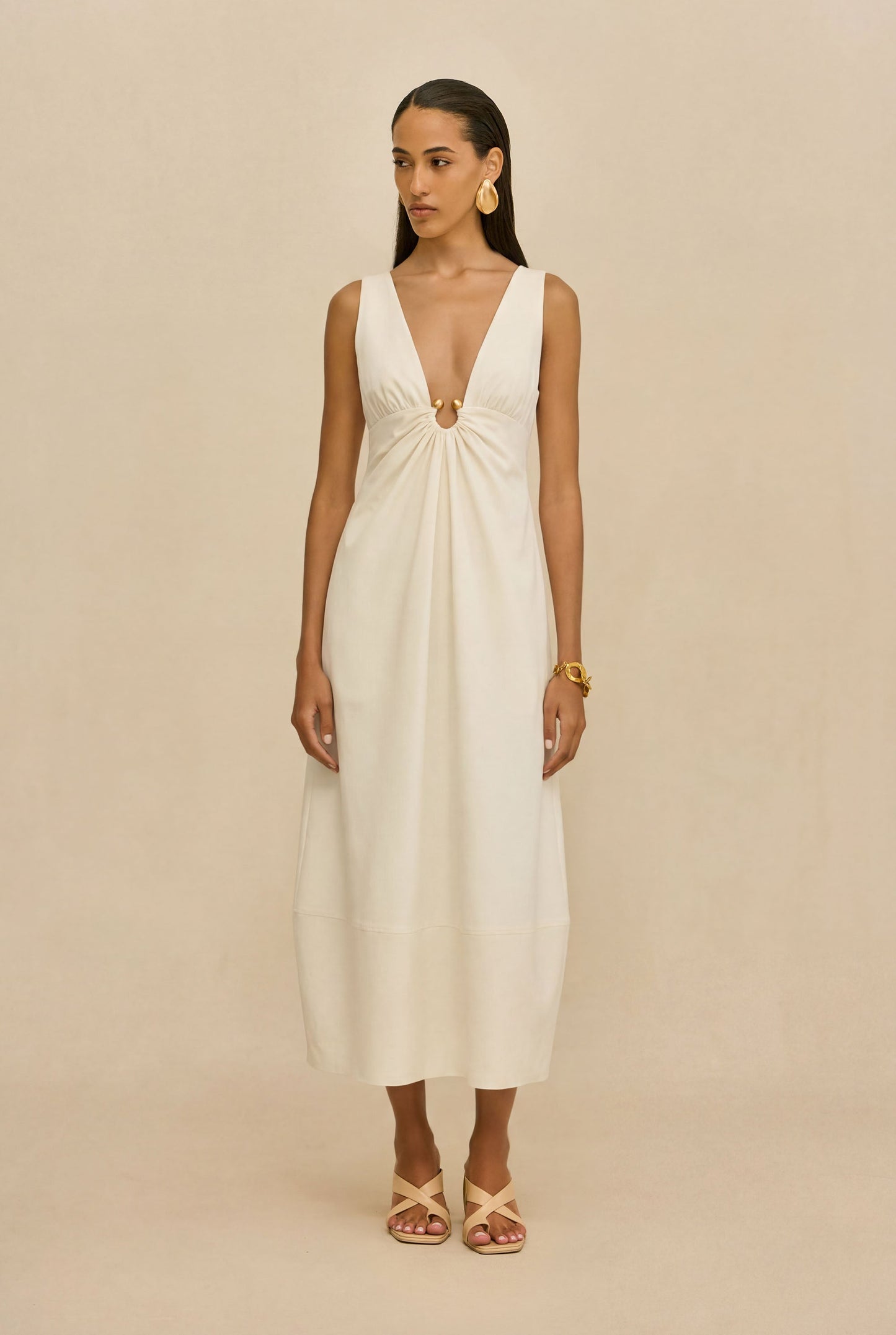 EBISU DRESS - OFF WHITE