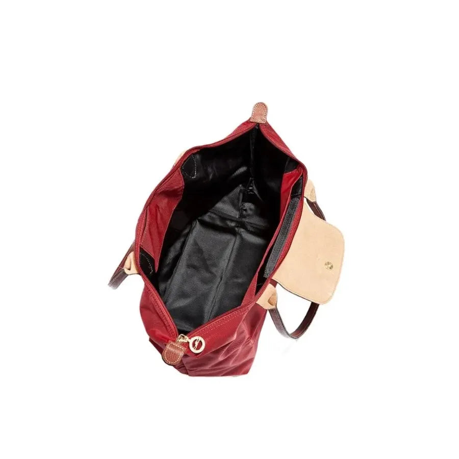 Le Pliage Original Tote bag Burgundy - Recycled canvas