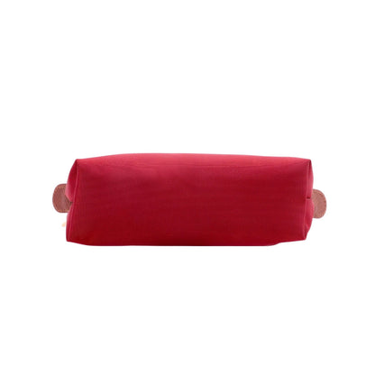 Le Pliage Original Pouch with handle Cinnabar Red - Recycled canvas