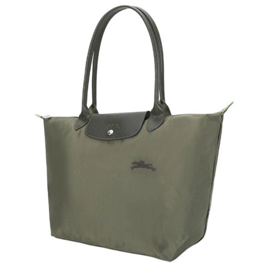 Le Pliage Original Tote bag Forest Green - Recycled canvas