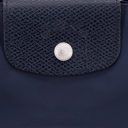 Le Pliage Original Pouch with handle Eco-Friendly Ocean Blue - Recycled canvas