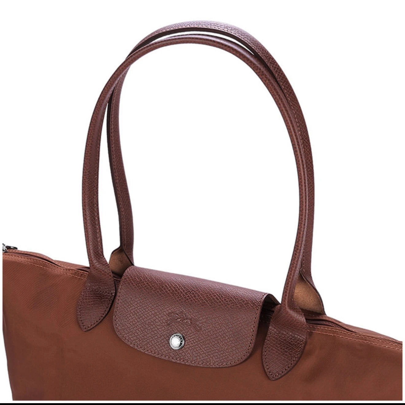 Le Pliage Original Tote bag Eco-Friendly Cognac - Recycled canvas