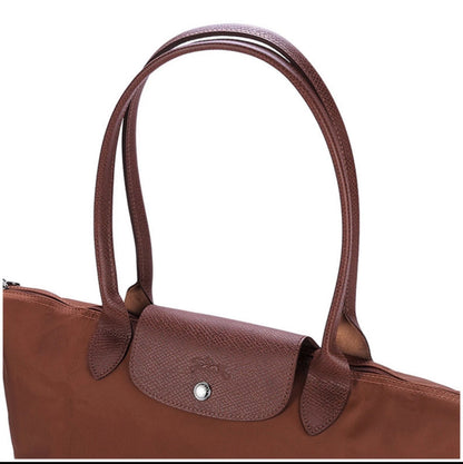 Le Pliage Original Tote bag Eco-Friendly Cognac - Recycled canvas