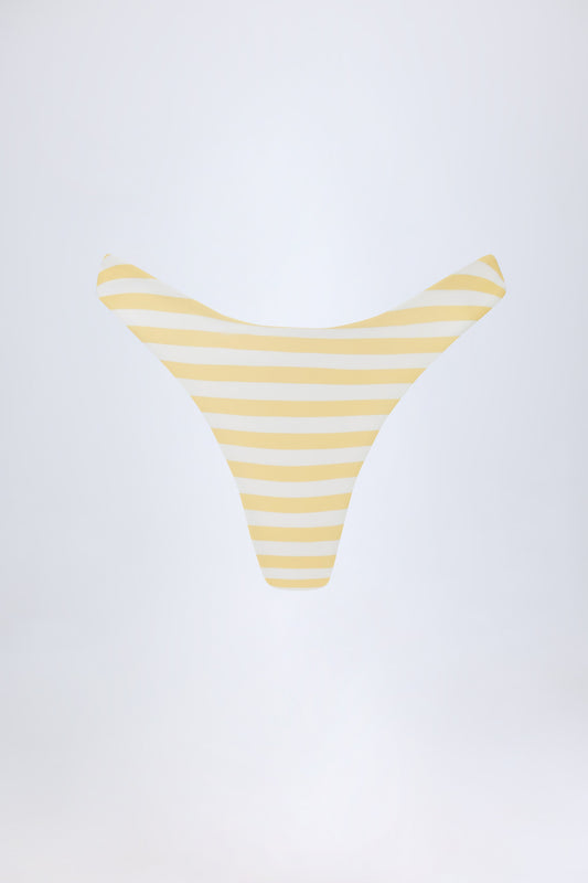 Cheeky Bikini Bottoms in Lemon