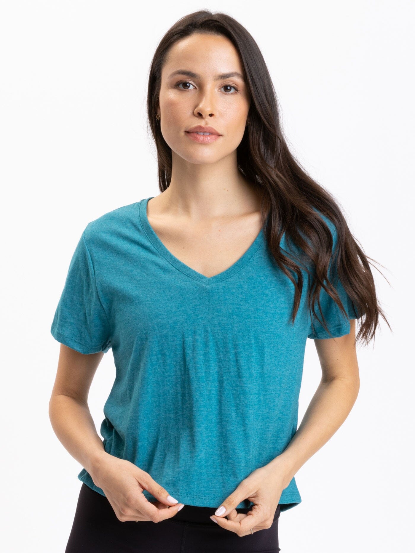 Core Triblend Jersey V-Neck Tee
