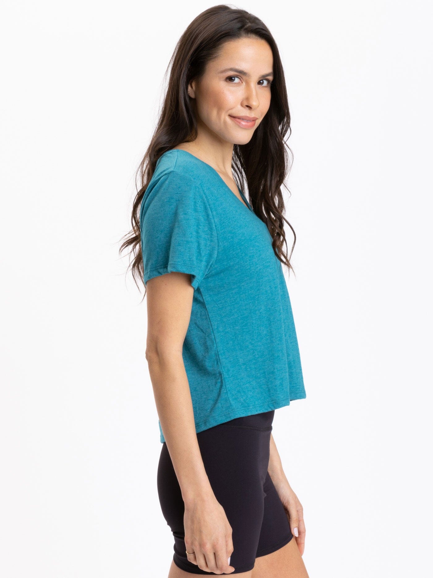 Core Triblend Jersey V-Neck Tee