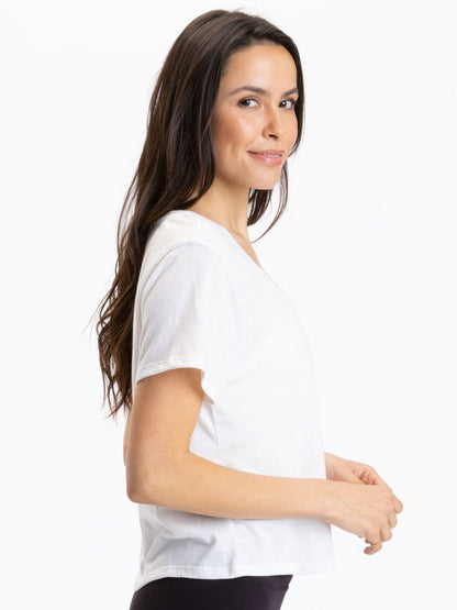 Core Triblend Jersey V-Neck Tee