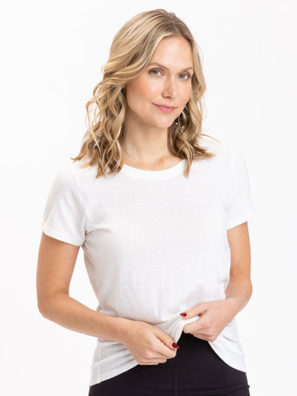 Core Triblend Jersey Crew Neck